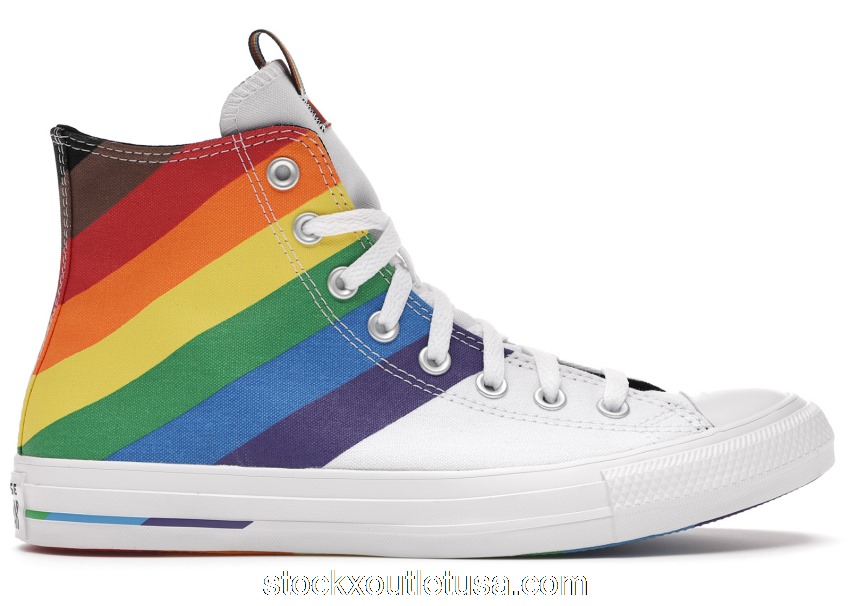 Outlet Converse Chuck Taylor All-Star Hi Pride White (2020) 167758C