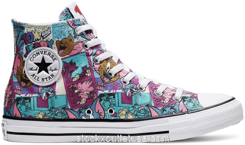 Outlet Converse Chuck Taylor All-Star Hi Tom and Jerry Multi 165735C