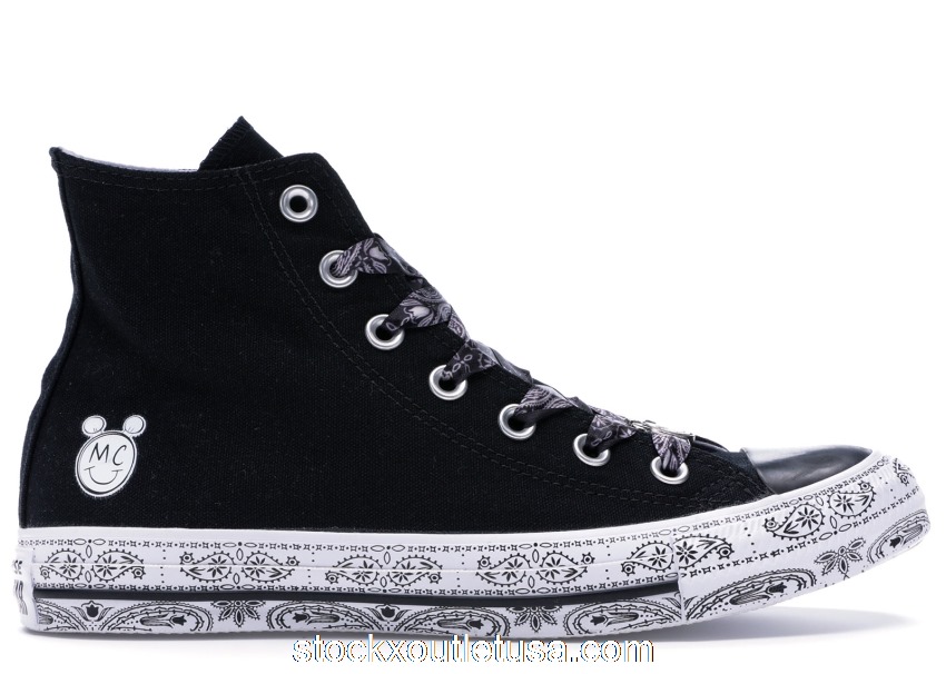 Outlet Converse Chuck Taylor All-Star High Miley Cyrus Black 162234C