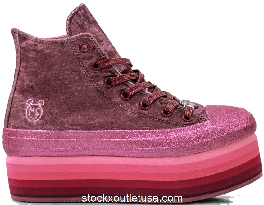Outlet Converse Chuck Taylor All-Star Lift Hi Miley Cyrus Pink (W) 563725C