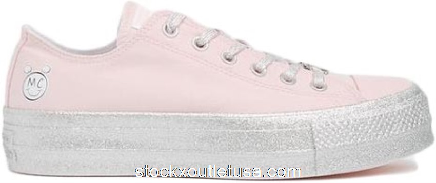 Outlet Converse Chuck Taylor All-Star Lift Low Miley Cyrus Pink (W) 562237C