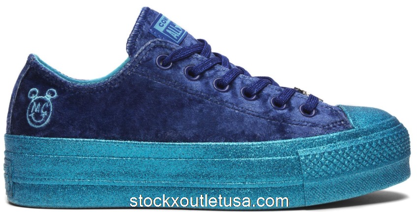 Outlet Converse Chuck Taylor All-Star Lift Ox Miley Cyrus Blue (W) 563721C