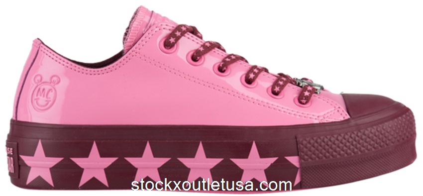 Outlet Converse Chuck Taylor All-Star Lift Ox Miley Cyrus Pink (W) 563718C