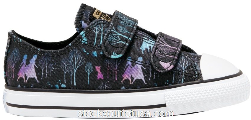 Outlet Converse Chuck Taylor All-Star Low Frozen 2 Black (TD) 767352F