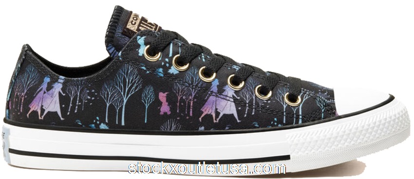Outlet Converse Chuck Taylor All-Star Low Frozen 2 Black 167359C