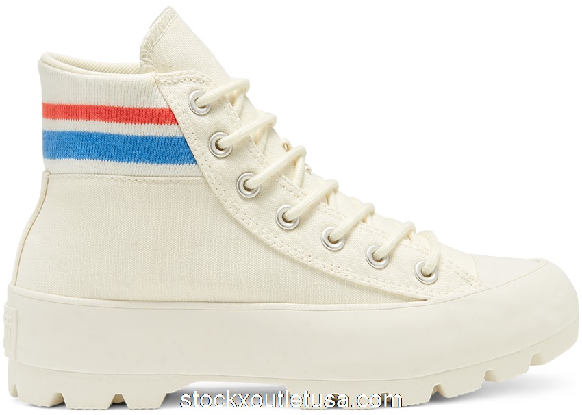 Outlet Converse Chuck Taylor All-Star Lugged Hi Varsity Egret (W) 567160C