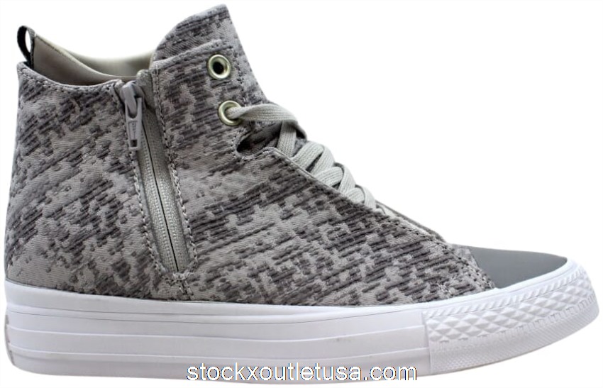 Outlet Converse Chuck Taylor All-Star Mid Selene Winter Knit Mouse (W) 553356C