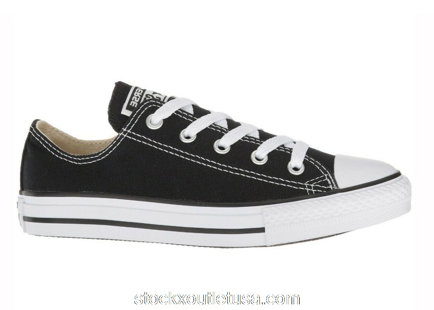 Outlet Converse Chuck Taylor All Star Ox Black White (PS) 3J235