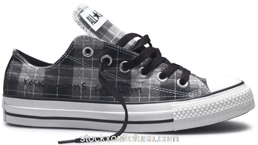 Outlet Converse Chuck Taylor All-Star Ox Kurt Cobain (Plaid)