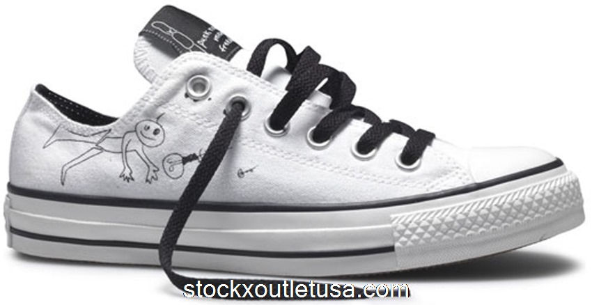 Outlet Converse Chuck Taylor All-Star Ox Kurt Cobain (White)