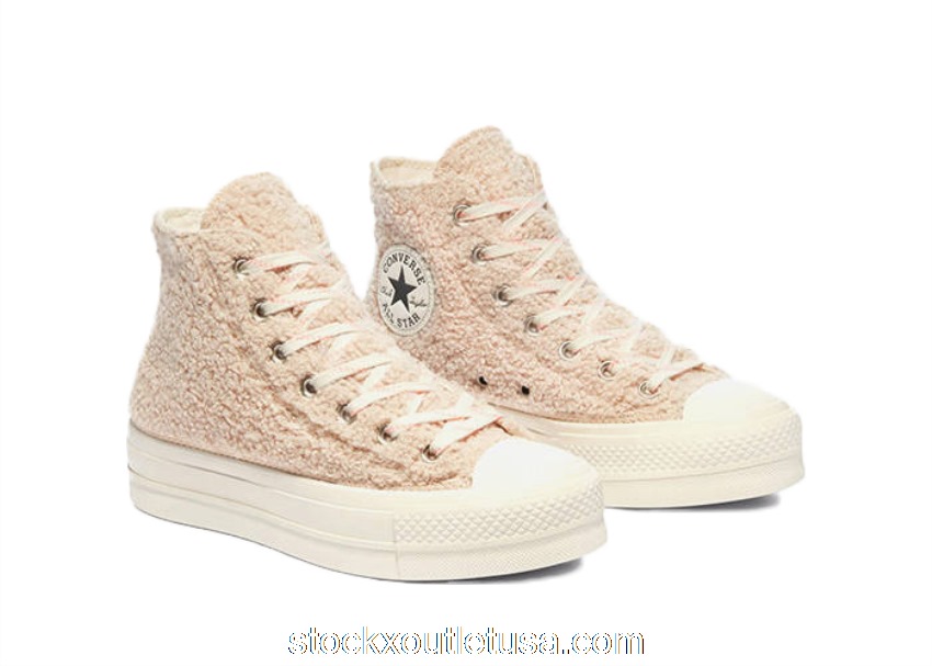 Outlet Converse Chuck Taylor All-Star Platform Cozy Club (W) 570024C