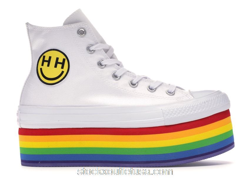 Outlet Converse Chuck Taylor All-Star Platform High Miley Cyrus Pride (2018) (W) 562251C