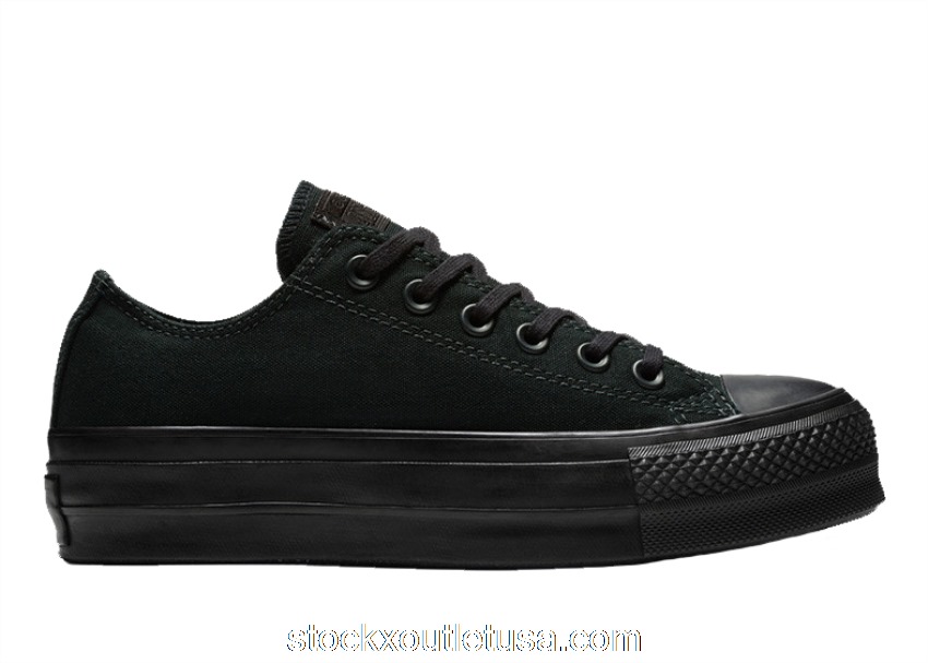 Outlet Converse Chuck Taylor All-Star Platform Ox Triple Black 562926C