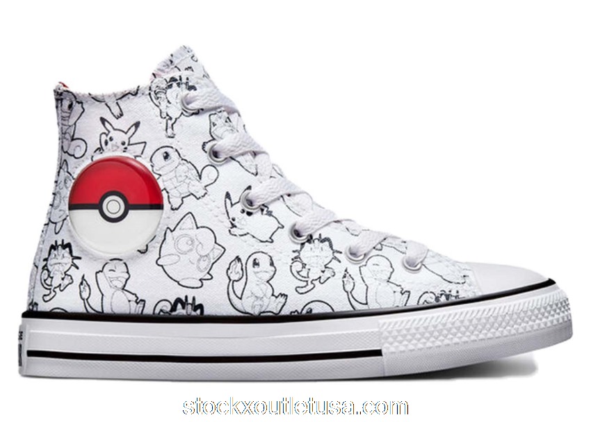 Outlet Converse Chuck Taylor All-Star Pokemon Poke Ball (PS) A01230C