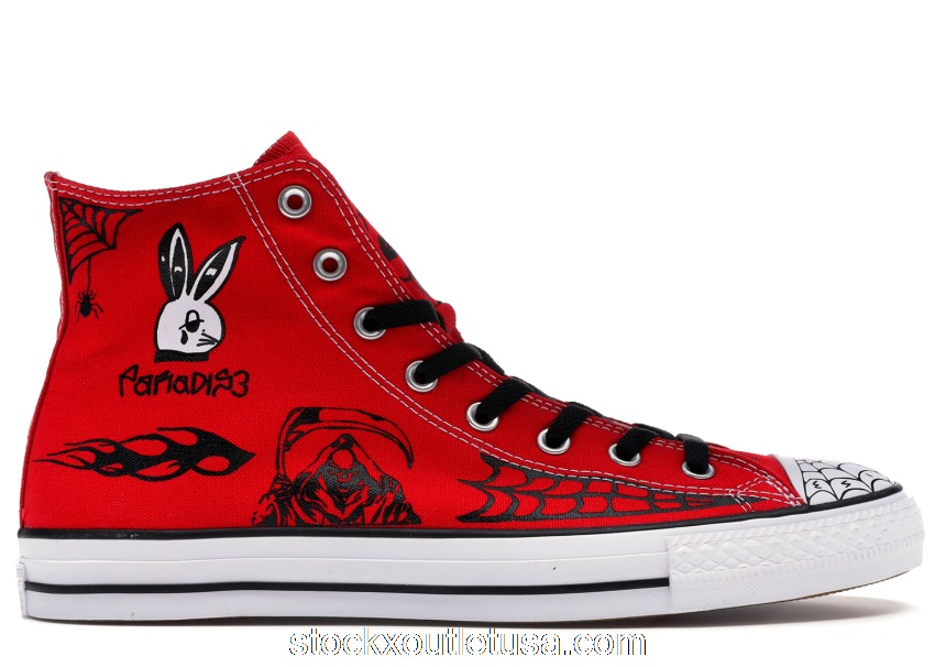 Outlet Converse Chuck Taylor All-Star Pro Sean Pablo Red 163039C