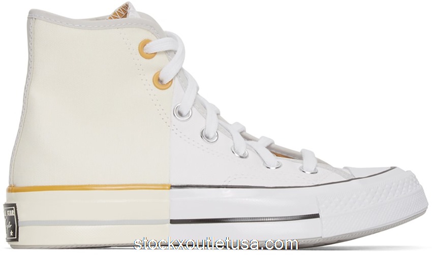 Outlet Converse Chuck Taylor All-Star Reconstructed 70 Hi White