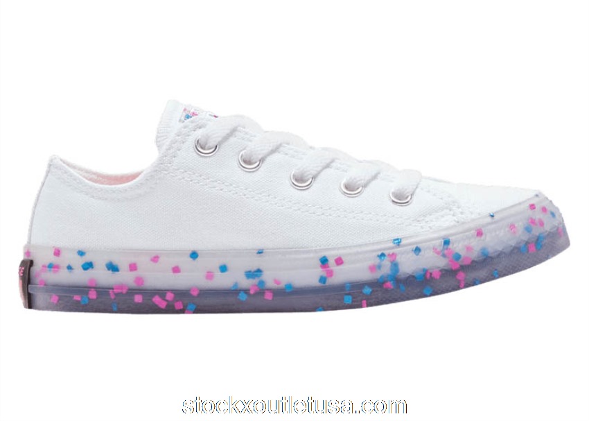 Outlet Converse Chuck Taylor All-Star White Confetti (GS) 670174F