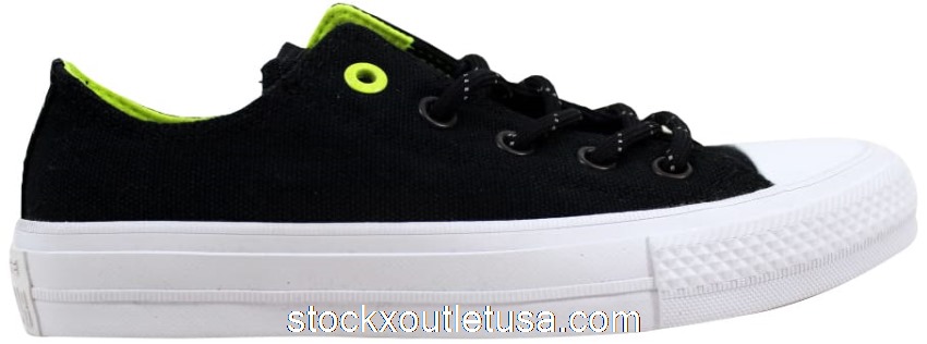 Outlet Converse Chuck Taylor II 2 OX Black/Volt 153541C