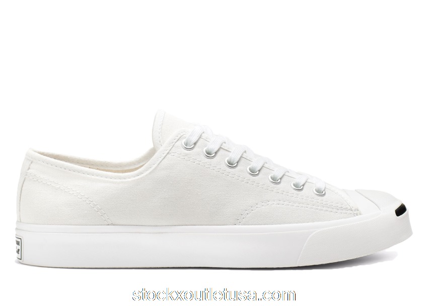 Outlet Converse Jack Purcell Canvas Low White 164057C