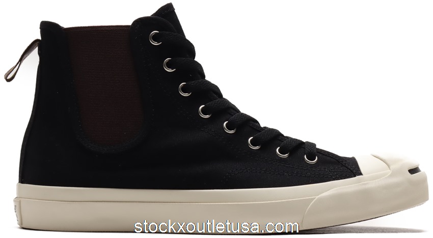 Outlet Converse Jack Purcell ?Hi Sidegore RH Black