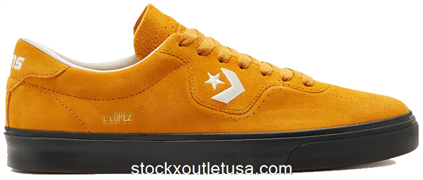 Outlet Converse Louie Lopez Pro Mono Classic Suede Saffron Yellow 169491C