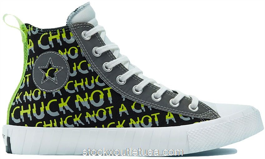 Outlet Converse Not A Chuck Hi Hi-Vis Black Lemon Venom 169675C