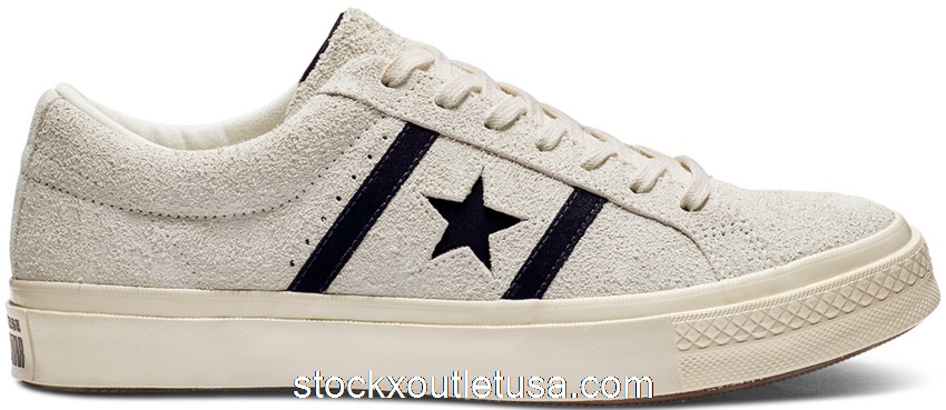 Outlet Converse One Star Academy Ox Egret Black 163269C
