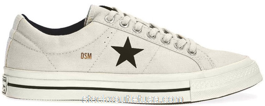 Outlet Converse One Star Canvas Ox Dover Street Market White 162293C