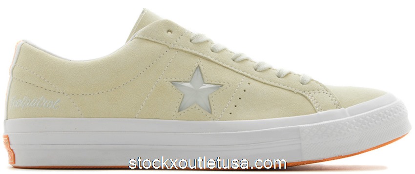 Outlet Converse One Star Ox Footpatrol Vanilla Custard 158895C