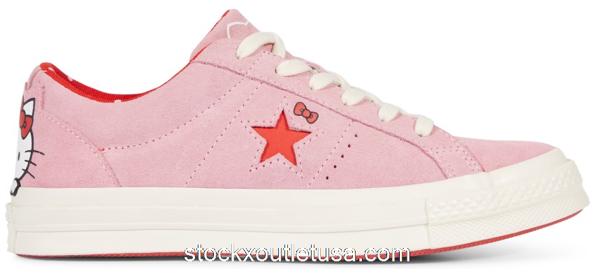 Outlet Converse One Star Ox Hello Kitty Pink 162939C