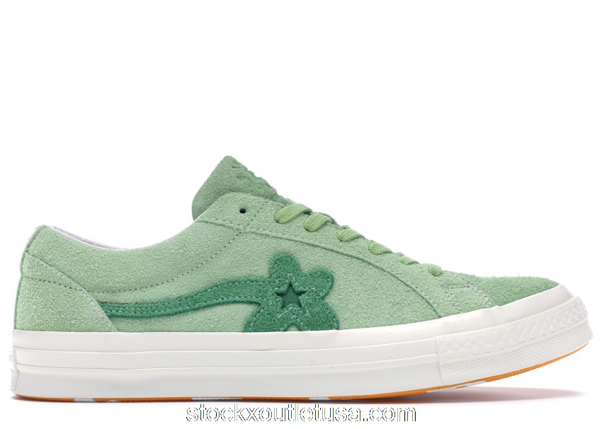 Outlet Converse One Star Ox Tyler the Creator Golf Le Fleur Jade Lime 160327C