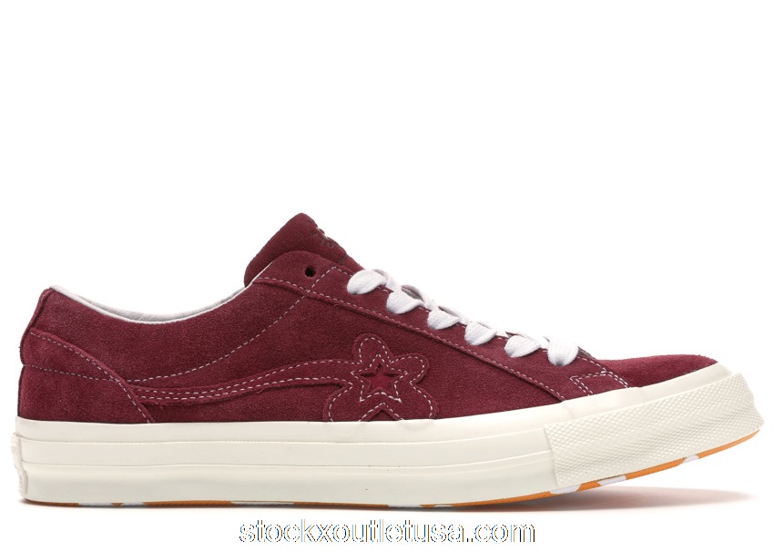 Outlet Converse One Star Ox Tyler the Creator Golf Le Fleur Mono (Red) 162132C
