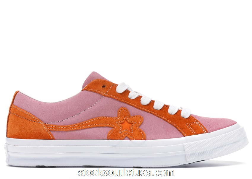 Outlet Converse One Star Ox Tyler the Creator Golf Le Fleur Pink Orange 162125C