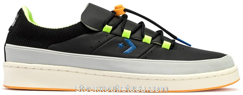 Outlet Converse Pro Leather 80 Ox Black 166597C