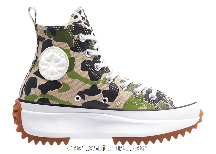 Outlet Converse Run Star Hike Hi Archive Print Camo 170913C