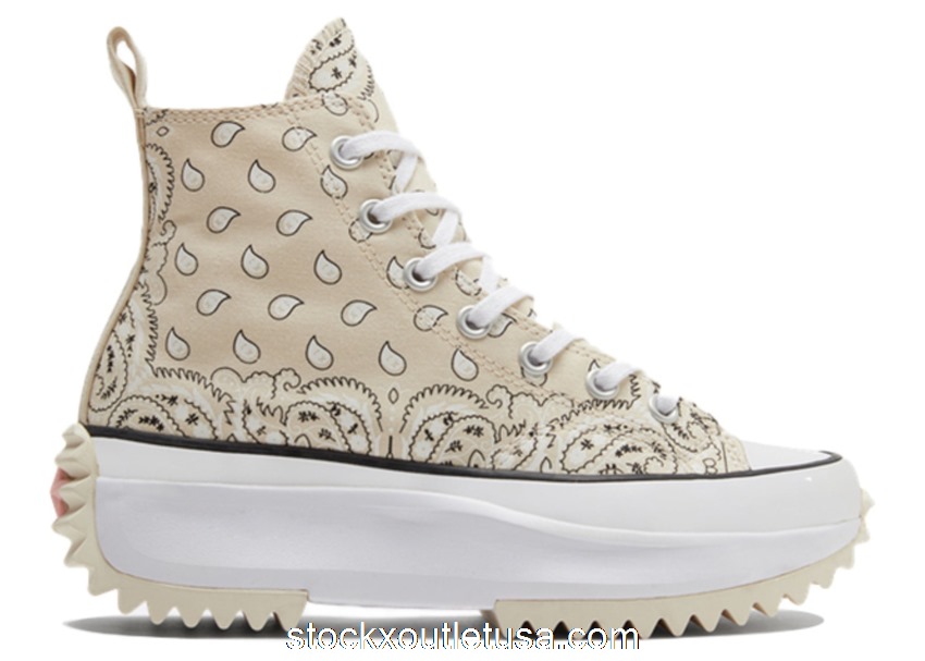 Outlet Converse Run Star Hike Hi Paisley Beige (W) 171941C