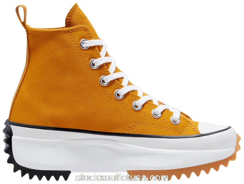 Outlet Converse Run Star Hike Hi Saffron Yellow 168893C