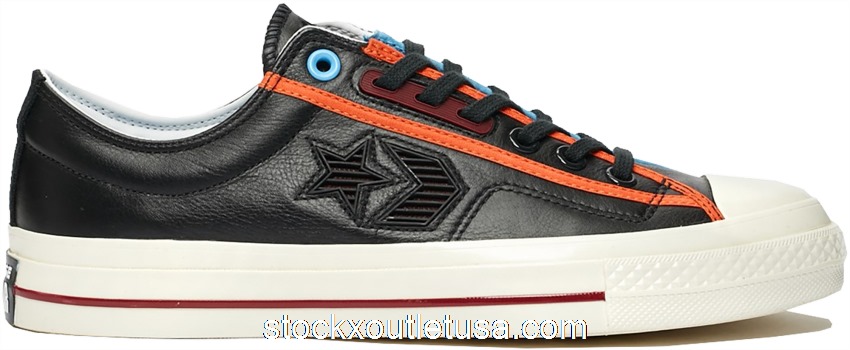 Outlet Converse Star Player Ox Logo Mashup Black 167140C