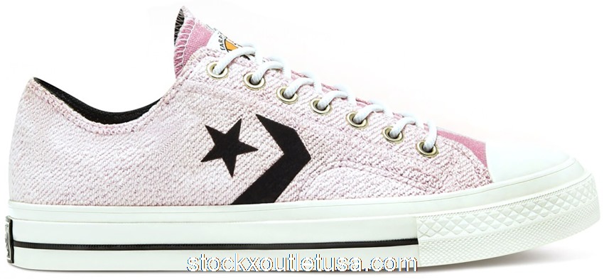 Outlet Converse Star Player Ox Reverse Terry Pink 168755C