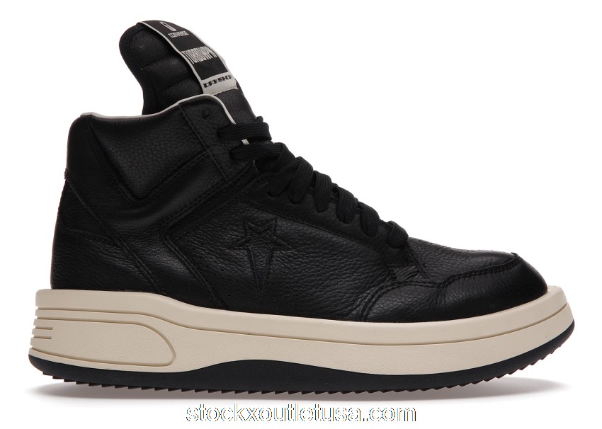 Outlet Converse TURBOWPN Mid Rick Owens DRKSHDW Black 172342C