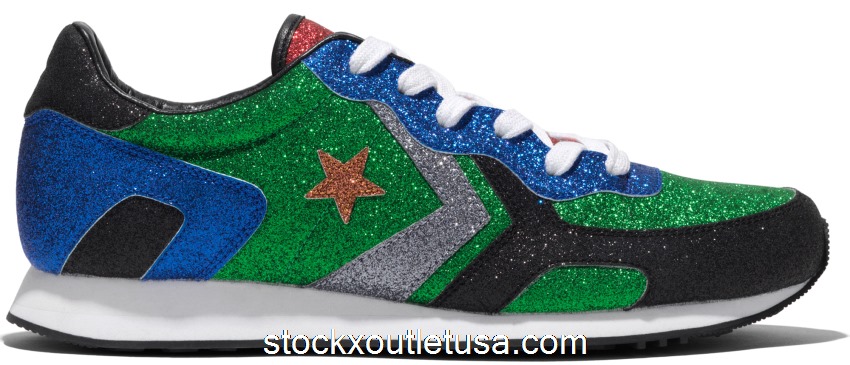 Outlet Converse Thunderbolt JW Anderson Glitter Gutter Green 160799C