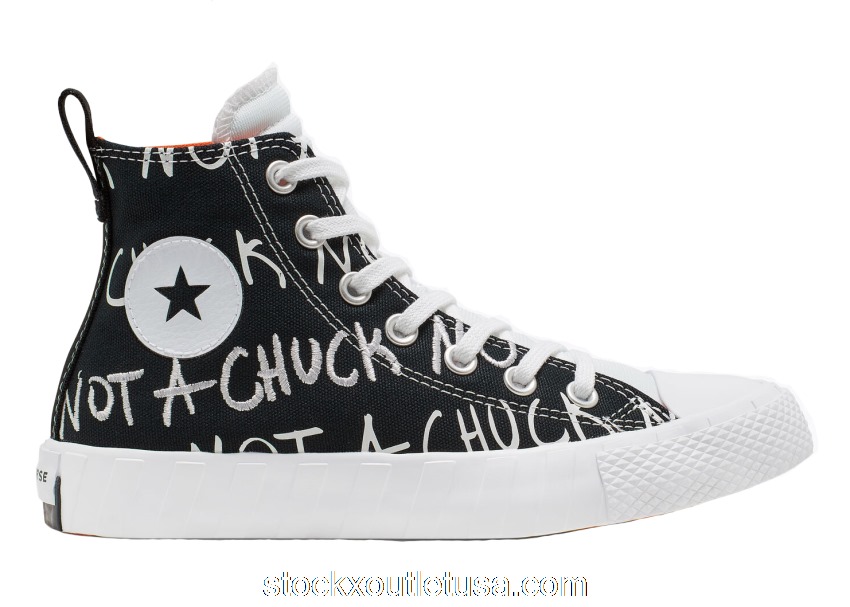 Outlet Converse UNT1TL3D Hi Not A Chuck Black (GS) 266514C