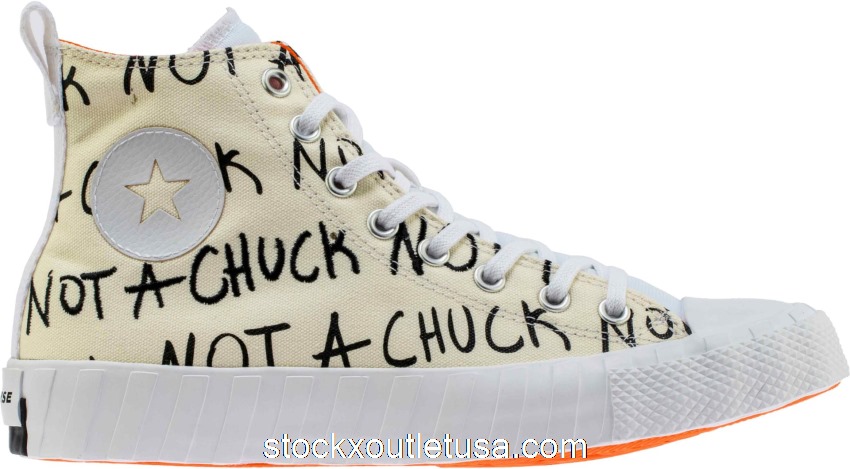 Outlet Converse UNT1TL3D Hi Not a Chuck White 166503C