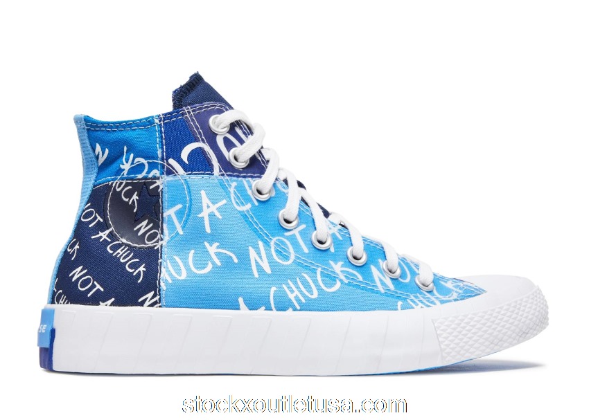 Outlet Converse UNT1TL3D High Not a Chuck University Blue (GS) 272575C