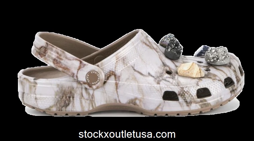 Outlet Crocs Classic Clog Christopher Kane Tan Marble (W)