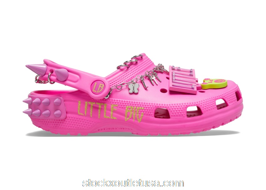 Outlet Crocs Classic Clog Little Big Pink