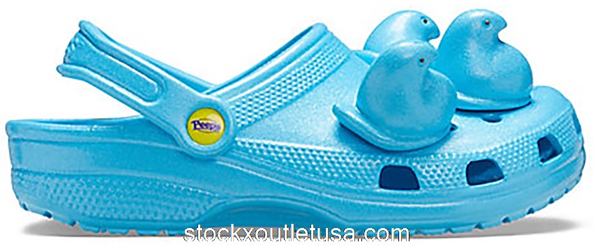 Outlet Crocs Classic Clog Peeps Blue