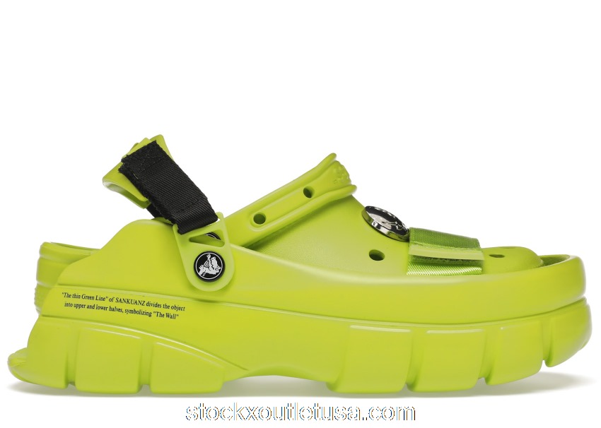 Outlet Crocs Classic Clog SANKUANZ Lime Punch 74I-YIG003