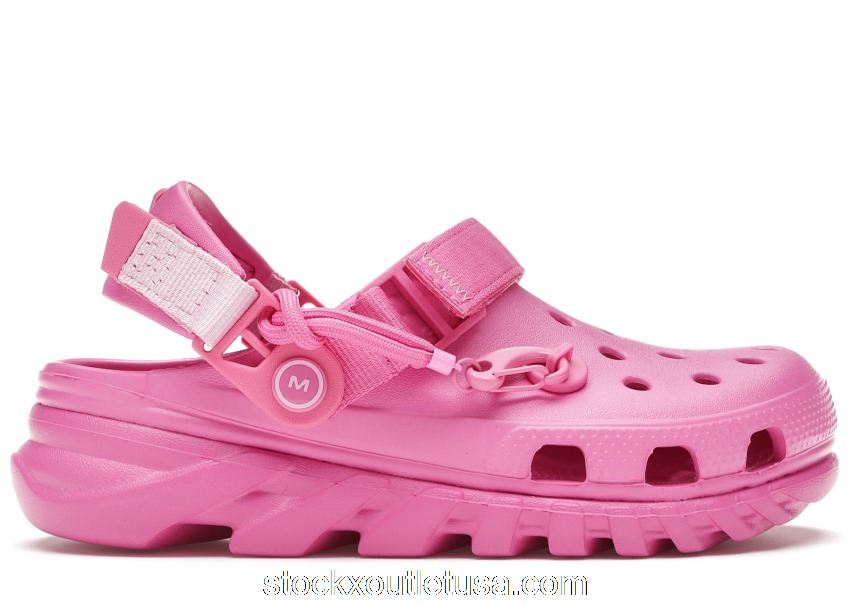 Outlet Crocs Duet Max 2 Clog Post Malone Pink 207268-6QQ