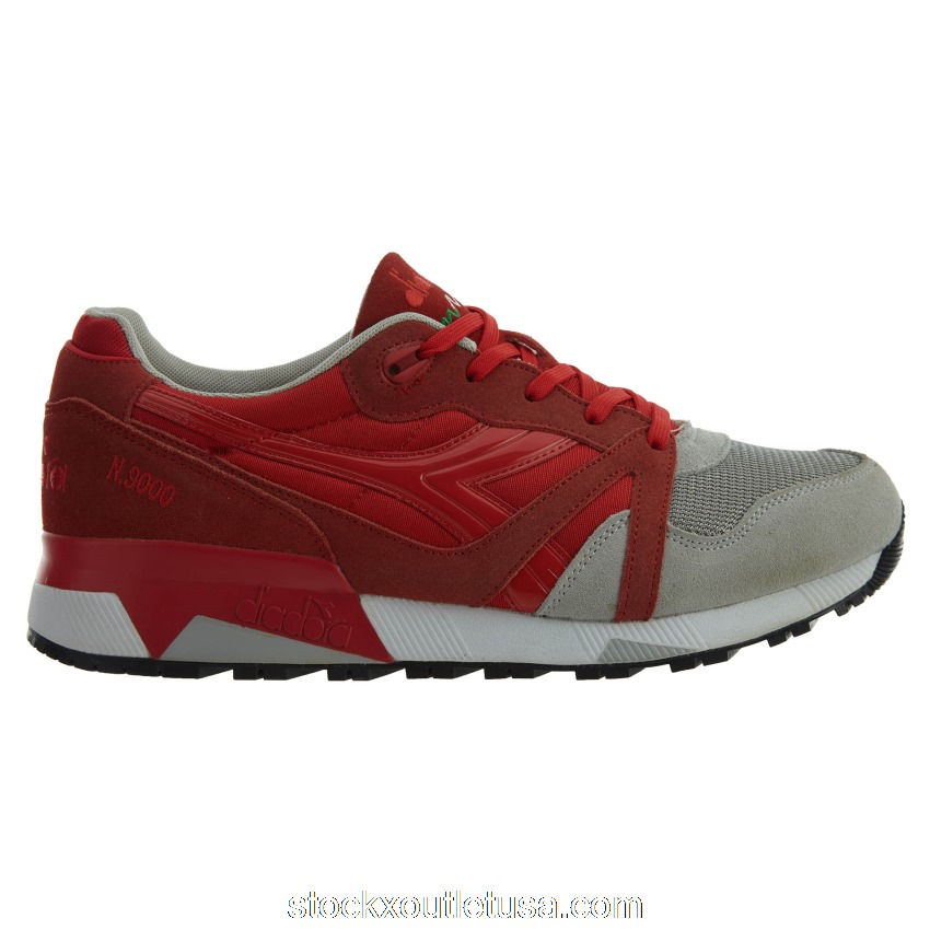 Outlet Diadora N9000 Nyl Red Gray 160827